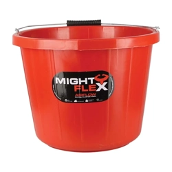 Lincoln Mighty Flex Stable Bucket 15 litre Red