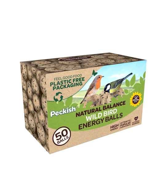 Peckish Natural Balance Energy Balls Box of 50