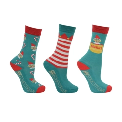 Hy Equestrian - Children’s Elf Socks (Pack of 3) Child 8-12