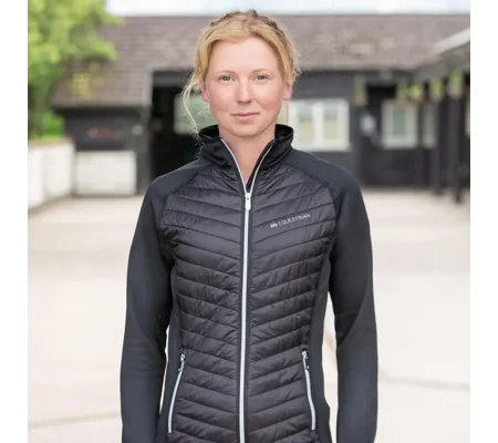Hy Equestrian Synergy Sync Lightweight Padded Jacket black