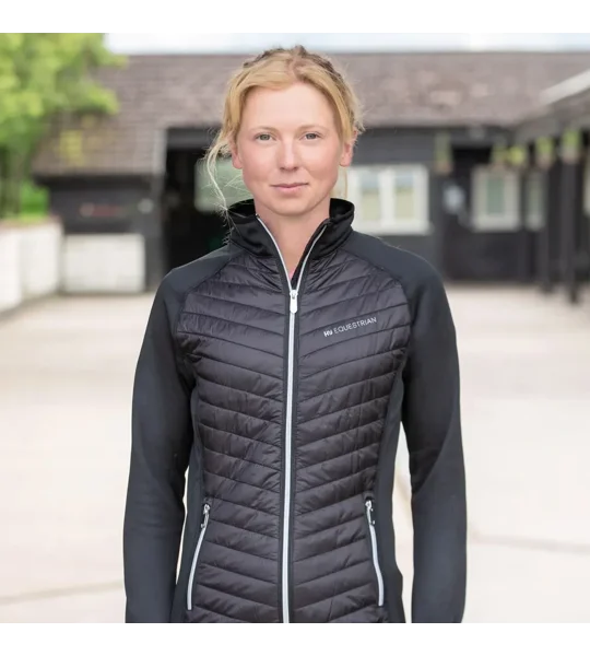 Hy Equestrian Synergy Sync Lightweight Padded Jacket black