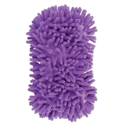 Lincoln Microfibre Grooming Sponge - Purple