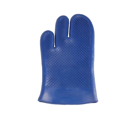 Lincoln Comfy Grooming Mitt - Blue