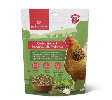 Natures Grub Garlic, Herb & Seaweed - 300g