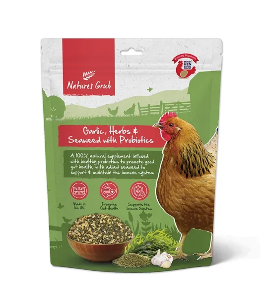 Natures Grub Garlic, Herb & Seaweed - 300g