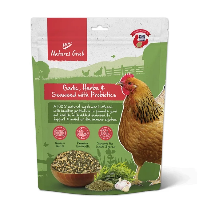 product Image for Natures Grub Garlic, Herb & Seaweed - 300g