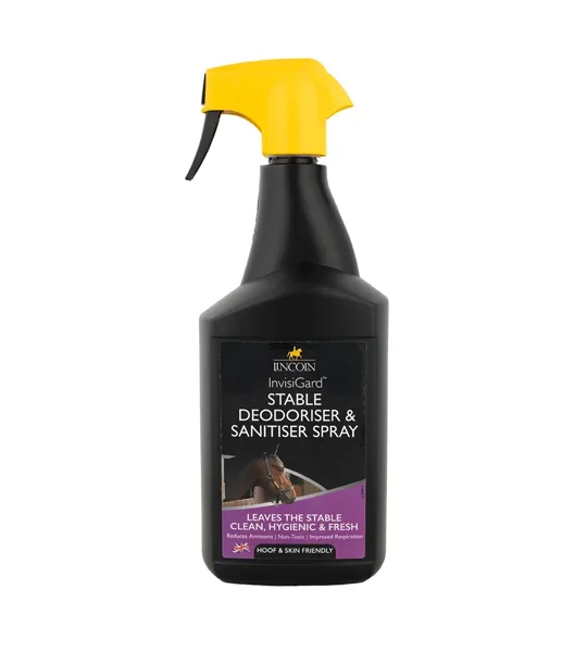 Lincoln InvisiGard Stable Deodoriser & Sanitiser Spray 1 litre