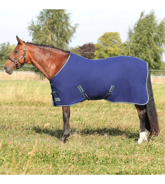 StormX Empra Opulence Fleece Rug Navy/Teal