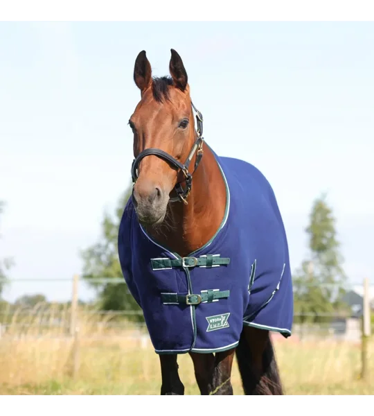 StormX Empra Opulence Fleece Rug Navy/Teal