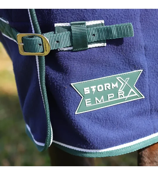 StormX Empra Opulence Fleece Rug Navy/Teal