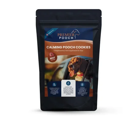 Premier Pooch Calming Pooch Cookies 10 Cookies Beef