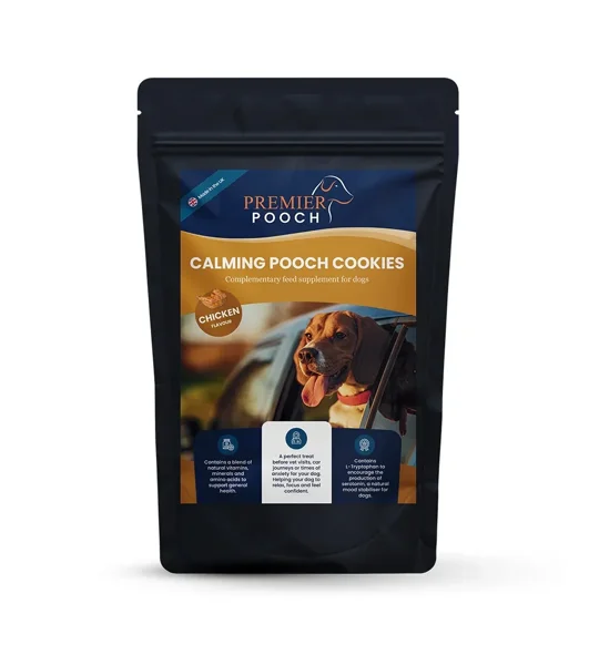 Premier Pooch Calming Pooch Cookies 10 Cookies Chicken