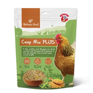 Natures Grub Chicken Coop Mix - Pouch - 900g