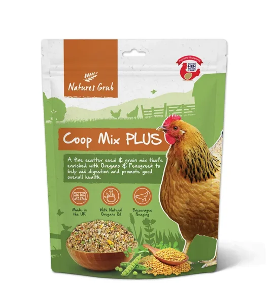 Natures Grub Chicken Coop Mix - Pouch - 900g