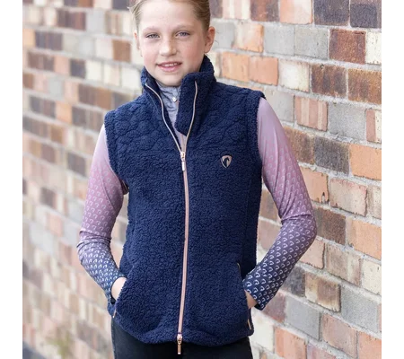 Hy Equestrian Elevate Mizs Teddy Fleece Gilet