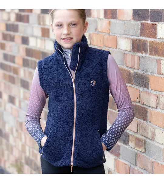 Hy Equestrian Elevate Mizs Teddy Fleece Gilet