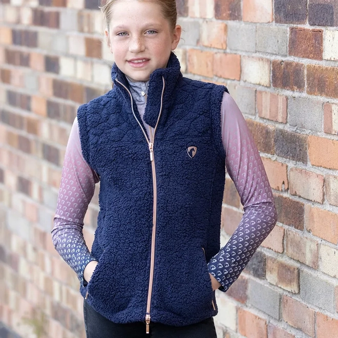 product Image for Hy Equestrian Elevate Mizs Teddy Fleece Gilet