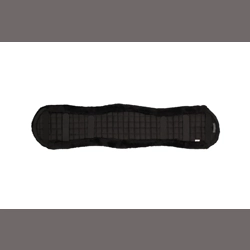 Hy Equestrian Dressage Fleece Girth Cover Black