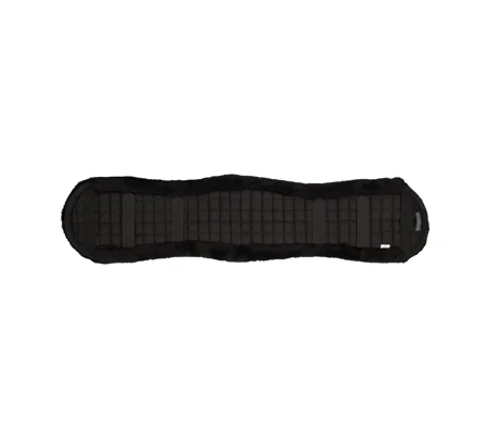 Hy Equestrian Dressage Fleece Girth Cover Black