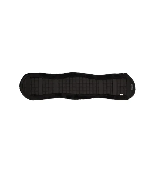 Hy Equestrian Dressage Fleece Girth Cover Black
