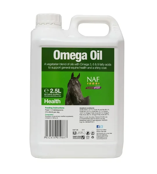 NAF Omega Oil - 2.5 litre