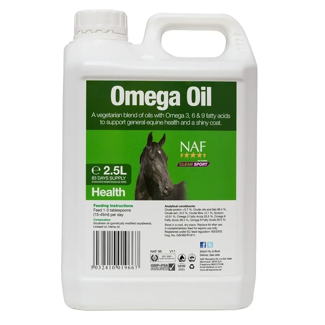 product Image for NAF Omega Oil - 2.5 litre