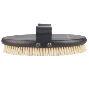 Hy Equestrian Deluxe Body Brush with Pig Bristles