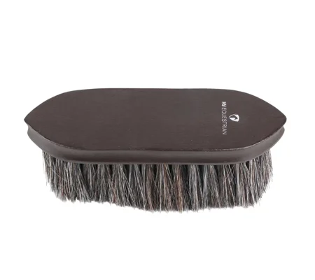 Hy Equestrian Deluxe Horse Hair Wooden Dandy Brush