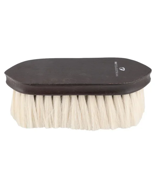 Hy Equestrian Deluxe Goat Hair Wooden Dandy Brush