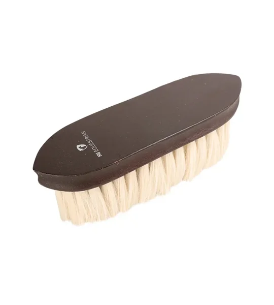 Hy Equestrian Deluxe Goat Hair Wooden Dandy Brush