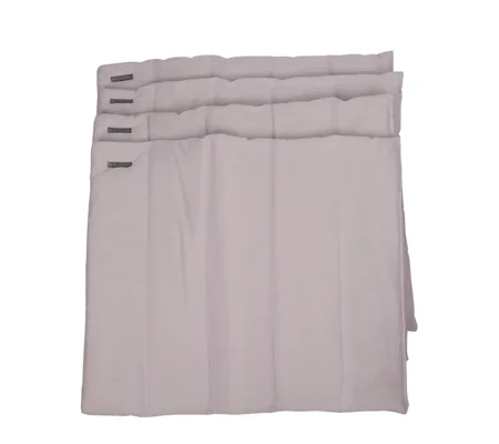 Hy Equestrian Quilted Leg Pads White