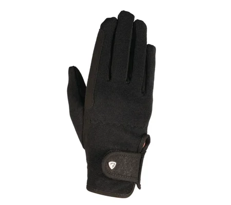 Hy Equestrian Every Day Riding Gloves black