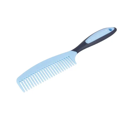 Hy Equestrian Pro Groom Comb - Blue/Light Blue