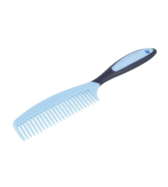 Hy Equestrian Pro Groom Comb - Blue/Light Blue