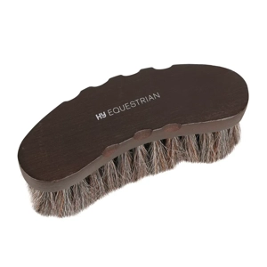 Hy Equestrian Deluxe Half Round Brush With Horse Hair