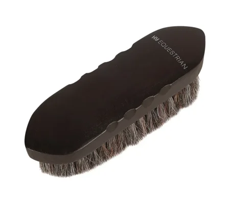 Hy Equestrian Deluxe Flick Brush With Horse Hair