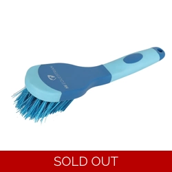 Hy Equestrian Pro Groom Bucket Brush - Blue/Light Blue