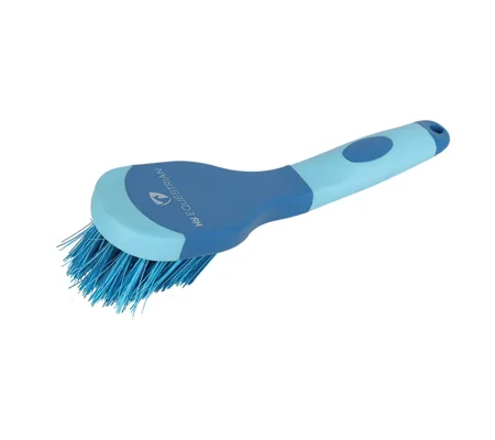 Hy Equestrian Pro Groom Bucket Brush - Blue/Light Blue
