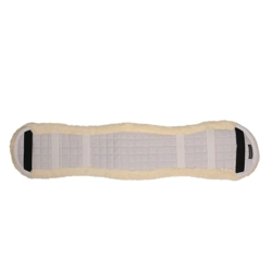 Hy Equestrian Dressage Fleece Girth Cover Cream