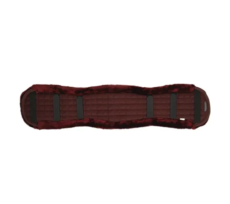 Hy Equestrian Dressage Fleece Girth Cover Brown