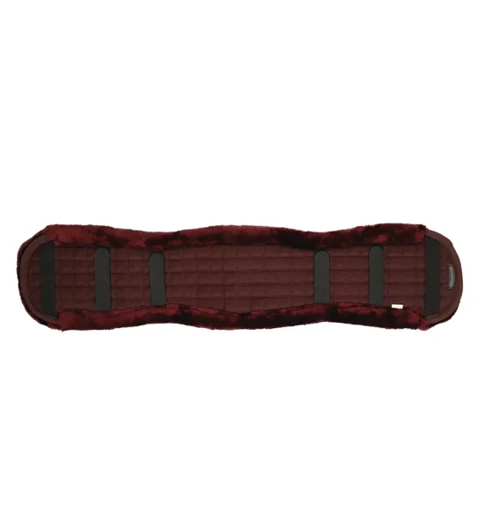 Hy Equestrian Dressage Fleece Girth Cover Brown
