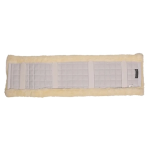 Hy Equestrian GP Fleece Girth Cover White/Natural