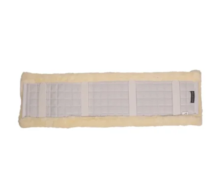 Hy Equestrian GP Fleece Girth Cover White/Natural
