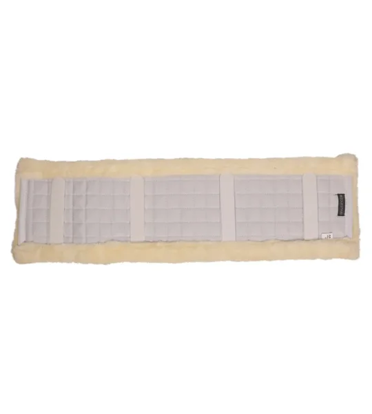 Hy Equestrian GP Fleece Girth Cover White/Natural