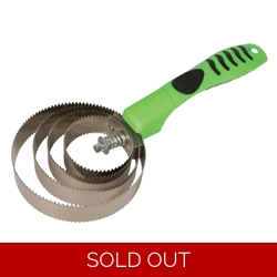 Hy Equestrian Vivid Spring Curry Comb - Green