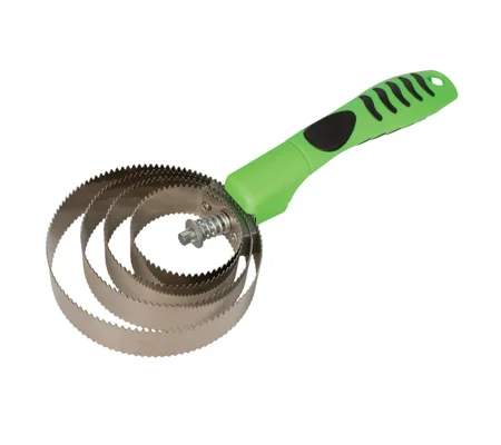 Hy Equestrian Vivid Spring Curry Comb - Green