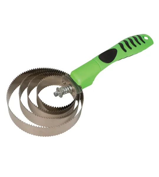 Hy Equestrian Vivid Spring Curry Comb - Green