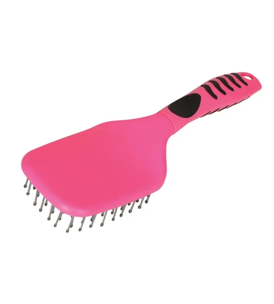Hy Equestrian Vivid Mane & Tail Brush - Pink