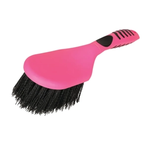 Hy Equestrian Vivid Bucket Brush - Pink