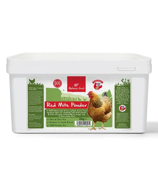 Natures Grub Red Mite Powder - 2kg